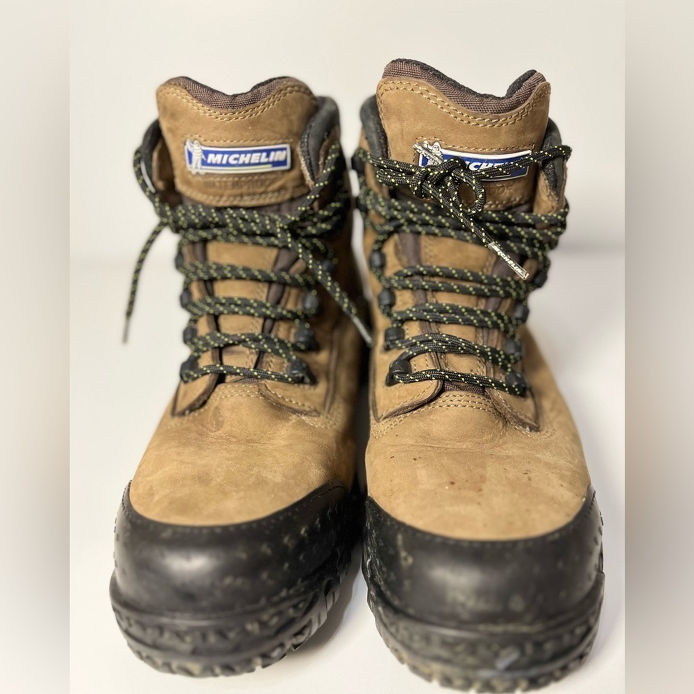 Michelin® MEN'S WATERPROOF BOOTS PILOT EXALTO 9.5 Med BROWN 23396L XPX861 - Picture 10 of 12